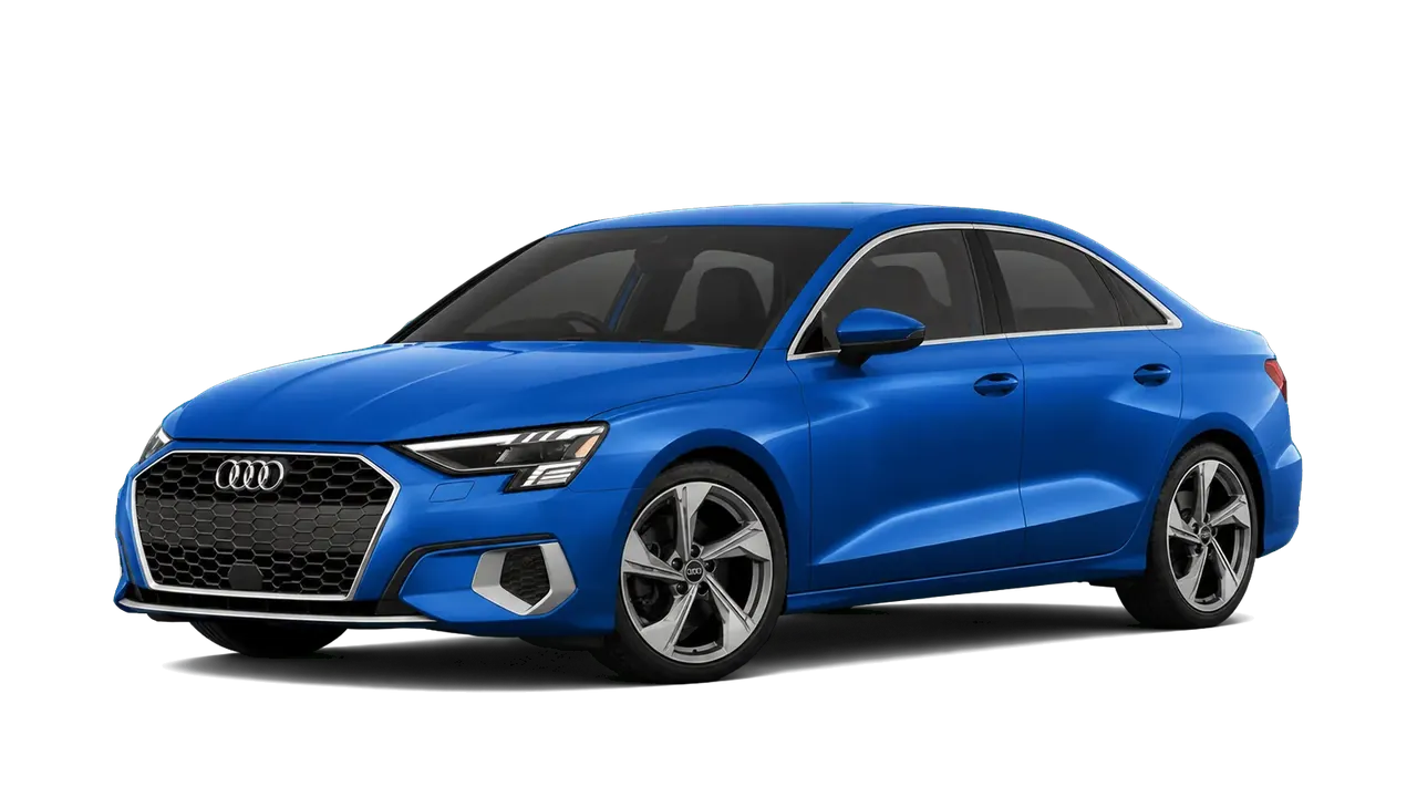 Audi A3 Sedan 2021 — ilustração 1 de 1 (gerada por IA)