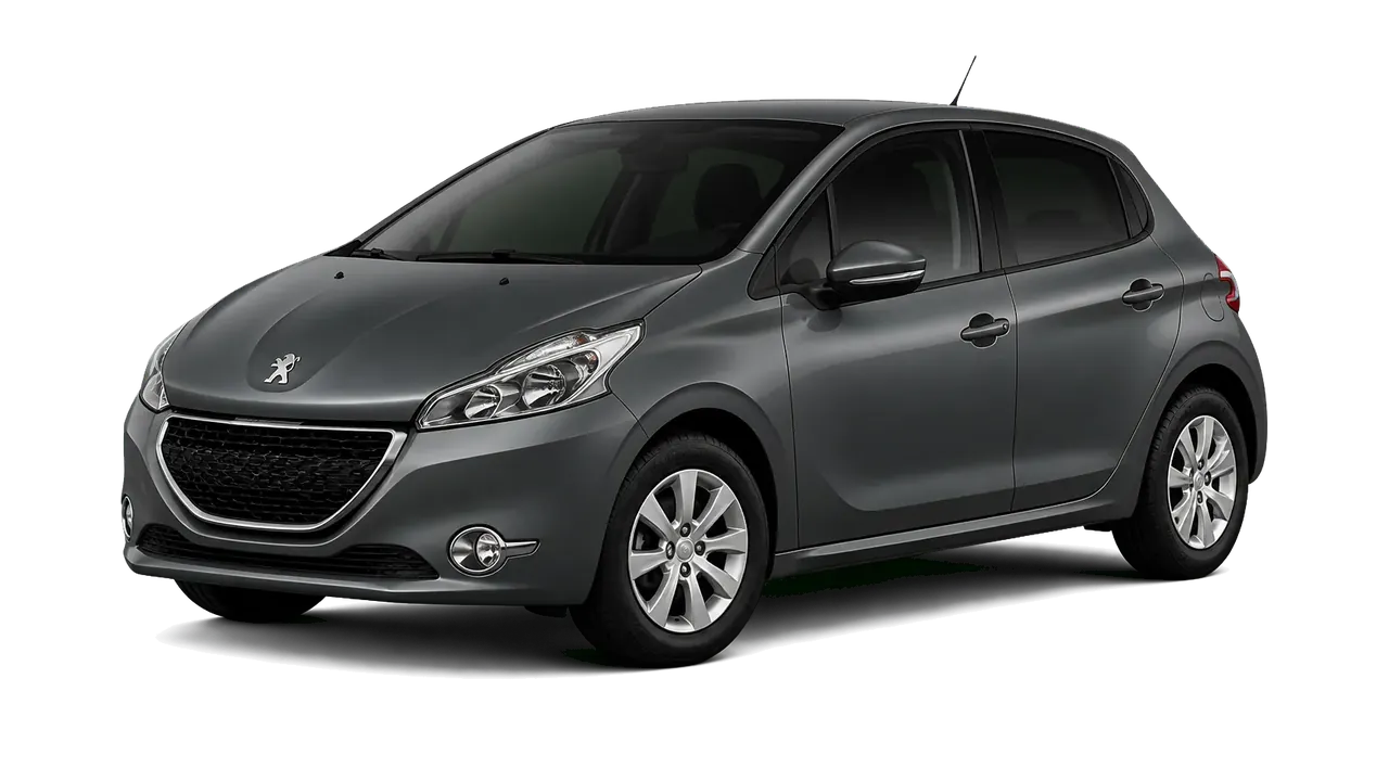 Peugeot 208 Allure 1.6 Flex 16V 5p Aut. 2017 — ilustração (gerada por IA)