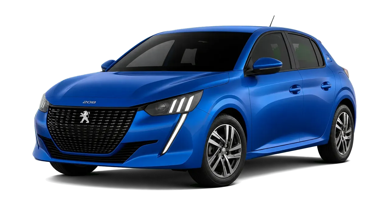 Peugeot 208 2021 — ilustração 1 de 1 (gerada por IA)
