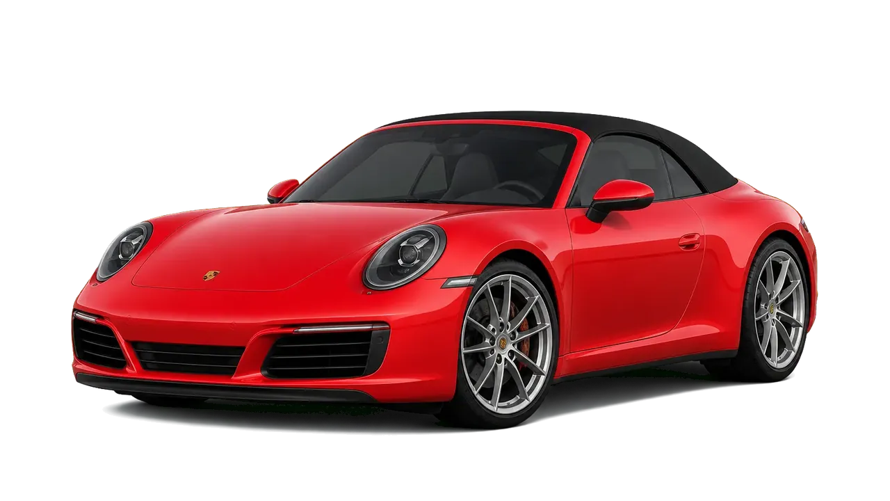 Porsche 911 Cabriolet 2017 — ilustração 1 de 1 (gerada por IA)